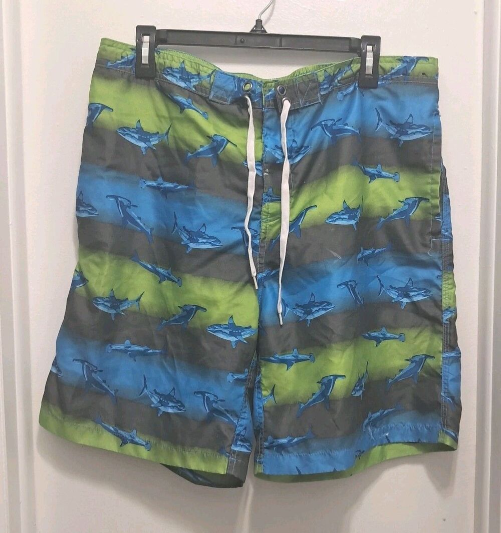 Mens Hawaii Swimming Shorts Board Surf Shorts Sports Swim Trunks PT006 Whale M